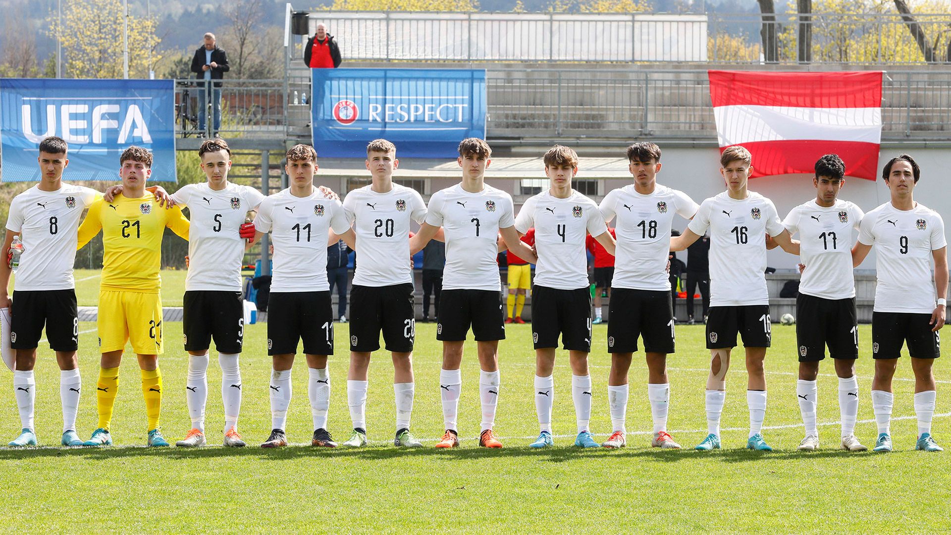 Erneutes Remis für U16-Team in Tschechien oefb.at